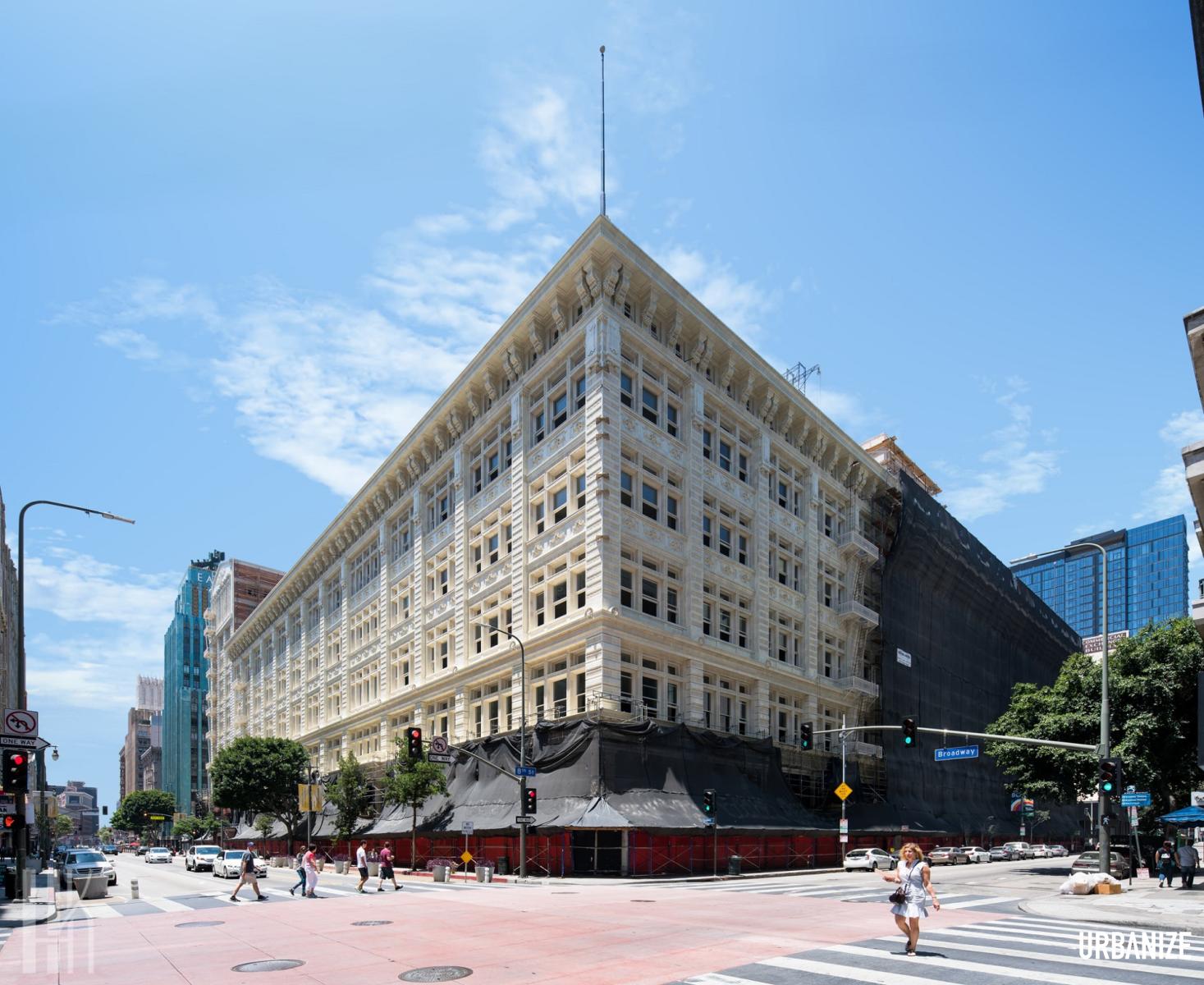 The Curtain Lifts at 801 S. Broadway | Urbanize LA